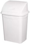 PLANET Billenőfedeles műanyag szemetes Fehér 50L (UP121)