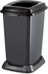 PLANET Szelektív hulladékgyűjtő szemetes Antracit-Fekete 50L (UP900BL)