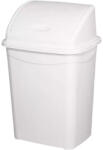PLANET Billenőfedeles műanyag szemetes Fehér 4L (UP113)
