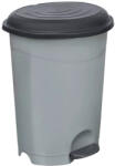 PLANET Pedálos szemetes kivehető vödörrel Fekete-szürke 6L (UP124P)
