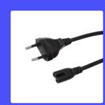 OWL LABS 230V Piskóta Táp Fekete 1m REPLC100-2001 (REPLC100-2001)