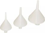 Moser Műanyag tölcsér, fehér, készlet 3 db, ø: 100/120/140 mm