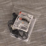 EMOS Elosztó sorolható Standard fény füzérekhez, fekete, 0, 5 m, kültéri és beltéri (D1ZB03)