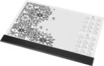 Panta Plast Könyökalátét, A3, 410x297 mm, színezhető, szamárfül védővel, PANTA PLAST, virágos (INP3187099) (0318-0070-99)