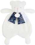 Doudou Iepuraș de pluș care luminează în întuneric Moonlight Collection Doudou et Compagnie în ambaj cadou alb 28 cm de la 0 luni (DC4316)