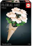 Educa Lucru creativ Trandafiri albi Floral Art White Roses Educa asamblează propriul buchet de la 14 ani (EDU20395)