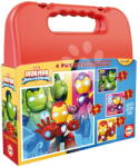 Educa Puzzle Iron Man and his awesome Friends Progressive Educa progresiv 6-9-12-16 piese (EDU20344) Puzzle