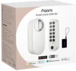 Aqara U200 Smart Lock - utólag felszerelhető okos zár + külső egység, fehér, Bluetooth, Thread (EL-D02DW) (EL-D02DS)