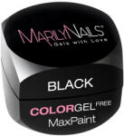Marilynails MaxPaint Color gel Free - Black 3ml TF