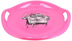 Baby Mix Tányér hócsúszka Baby Mix 60 cm Snowflake MUSIC rózsaszín (2-49901)