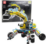  Építőkockák Mobil Terepjáró Kotrógép 1392 db. . - 23673