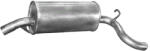 Edex 17-31 hátsó kipufogó dob - OPEL Omega A (K17-31ALU-ED)