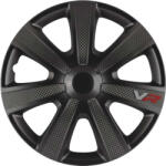 Górecki 15" DÍSZTÁRCSA VR CARBON FEKETE, 4db (ARG15VRCARBONB)