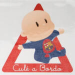 Sumex Öntapadó matrica FCB "Baba a fedélzeten (SXFCB2130)