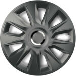 Versaco 14" DÍSZTÁRCSA STRATOS RC SZÜRKE, 4db (VER8098)