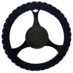 SBAutoparts Szivacsos kormányvédő, fekete-kék, Sprint II, 37-39 cm (ST-AT167) (CC42842-CH)