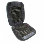 Carcommerce Ülésvédő fagolyós, velúr, fekete (CC42124)