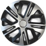 Jestic 15" DÍSZTÁRCSA RAVEN RING MIX EZÜST-FEKETE, 4db (JES15RAVENRM)