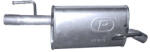 Polmostrow Polmo 17-643 hátsó kipufogó dob - OPEL Meriva A (K17-643ALU-POL)