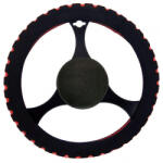 SBAutoparts Szivacsos kormányvédő, fekete-piros, Sprint II, 37-39 cm (ST-AT165, CM86353) (CC42841-CH)