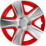 Versaco 16" DÍSZTÁRCSA ESPRIT EZÜST-PIROS, 4db (VER9415)