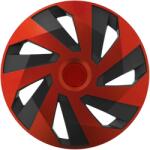 Versaco 15" DÍSZTÁRCSA VECTOR PIROS-FEKETE, 4db (VER5957)