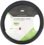 CARMOTION Kormányvédő fekete, valódi bőr, 39-41cm (CM58217)