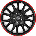 J-Tec 15" DÍSZTÁRCSA HERO GTR FEKETE-PIROS, 4db (JACKY15175)