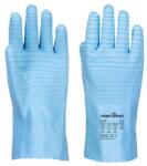 Portwest FD vegyszerálló B Latex kesztyű, kék, méret: M