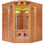  Sundum Classic 3 személyes WiFi sarokszauna barna