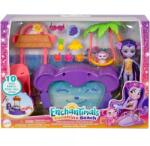 Mattel HTW73 Enchantimals Majmóca Medencés Bulija Játékszett