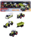 Majorette Mașinuțe metalice Majorette - Farm, Tractoare, 5 buc (8503105002)