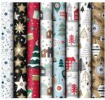 MFP karácsonyi, tekercses, 1000 x 70 cm, mix. 10 - 1 darab (véletlenszerű motívum)
