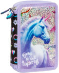 DERFORM Unikornisos Emeletes Felszerelt Tolltartó - To Be Unicorn