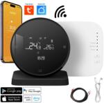  BIRAI® Smart Room Termosztát Interneten/okostelefonon keresztül vezérelhető Programozható WiFi Tuya vagy Smart Life App, Alexa és Google Home szolgáltatásból, Bármilyen központi fűtési rendsz