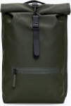 Rains Градска раница Rains Rucksack Rolltop 13 + 4 l green