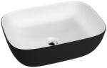 Rune Lavoar pe blat Rune Alvar dreptunghiular 46 cm finisaj alb-negru mat (5940541333401)