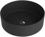 Rune Lavoar pe blat Rune Thora rotund 37 cm negru mat (5940541333838)