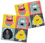 Folat Monster Bash Szalvéták, 20 db