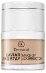 Dermacol Caviar Long Stay Make-Up & Corrector фон дьо тен с екстракт от хайвер и коректор за несъвършенства 1 Pale 30 ml