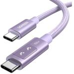 UGREEN Uno L509 Adatkábel Type-C - Type-C, 200cm, Lila