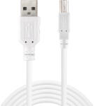 Sandberg 502-78 USB kábel 1, 8 M USB A USB B Fehér (502-78)