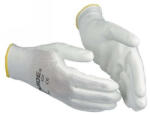 Guide Gloves GHID 522 Mănuși de protecție a muncii îmbibate cu PU, albe STL 9 (9-41012)