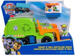 Spin Master PAW Patrol, Camionul de Reciclare Crush N’ Roll cu Rocky, Multicolor, 3 ani + (681147038226) Figurina