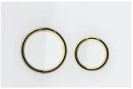 GEBERIT Clapeta de actionare, rotunda, spalare cu doua volume de apa, culoare metalica alama, Geberit Sigma50 115.652. SJ. 1 (115.652.SJ.1)