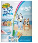 Crayola Crayola: Color Wonder - Bluey maszatmentes kifestő készlet mappában
