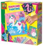 SES Creative Gyémántfestés - Boldog állatok Ajánlott 3-6 éves korig lányoknak (78706)