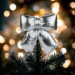 Family Collection Masni dekoráció - csillogó ezüst - 21 x 19 cm, 59745B