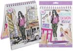 Grafix Divattervező könyv 36 lap+5 sablon+matricák Ajánlott 6-14 éves korig lányoknak (00767)
