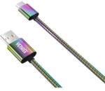 YENKEE Acél szinkronizáló és töltő USB-C kábel, 480 Mb/s, YCU 351